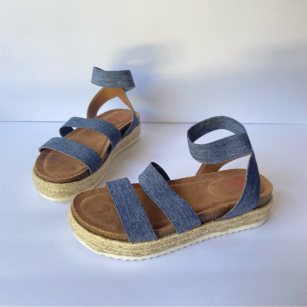 Jellypop Halstein Platform Esparille Sandals Size 2
